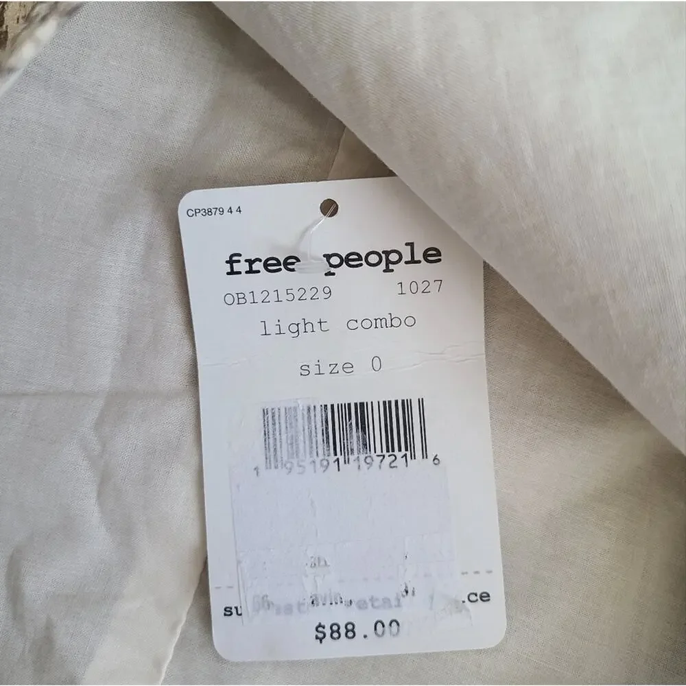 Free People NWT Fake Out Faux Leather Mob Wife Animal Print Mini Skirt